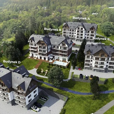 Park B19- Z Dostepem Do Basenu, Sauny, Jacuzzi, Silowni 아파트